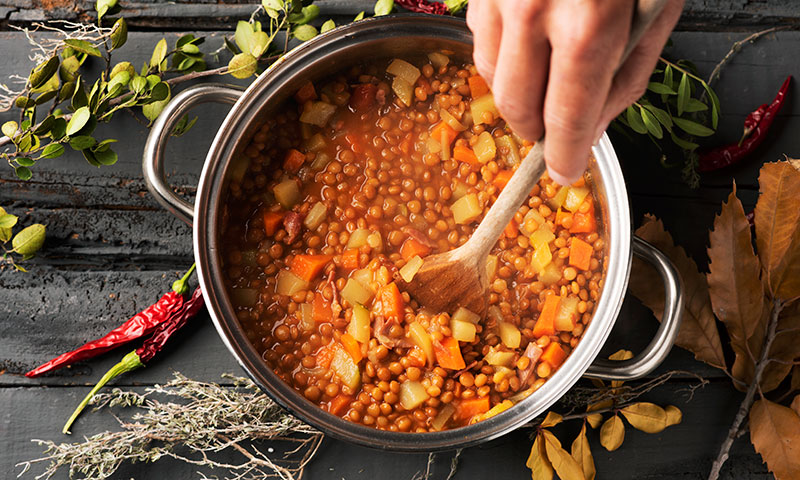 Recetas con legumbres que son ideales para el otoño