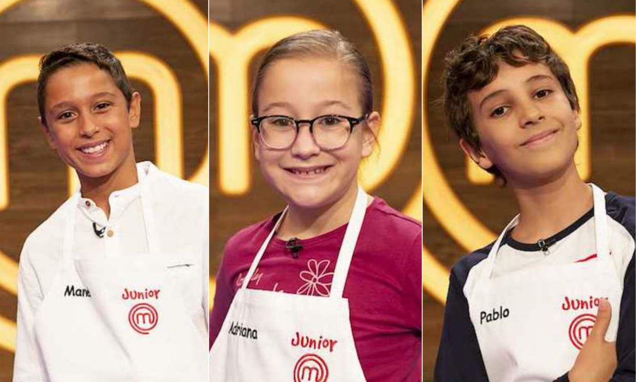 Manel, Adriana y Pablo, eliminados de la segunda gala de 'MasterChef Junior'