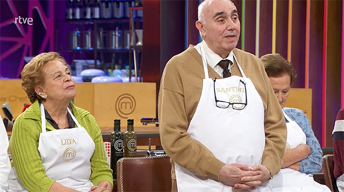 Santiago, de MasterChef abuelos