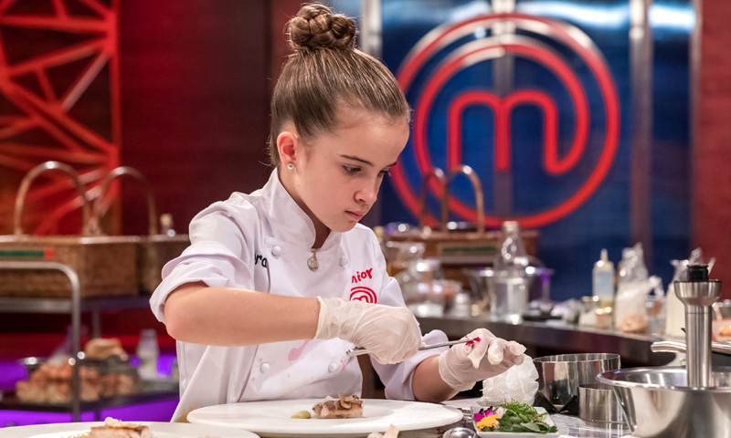 El increíble y emotivo menú de Aurora que conquistó al jurado de MasterChef Junior