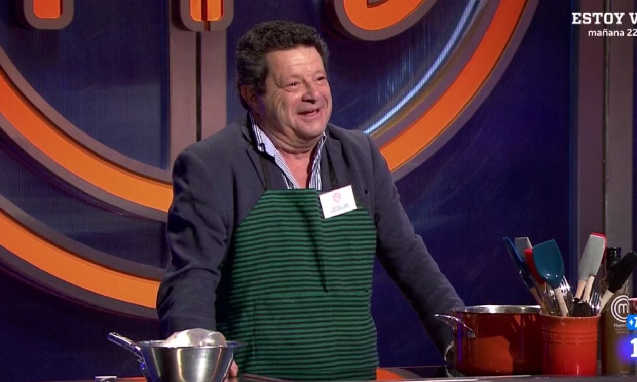 Jesús, el abogado burgalés de 68 años, primer expulsado de 'MasterChef 9'