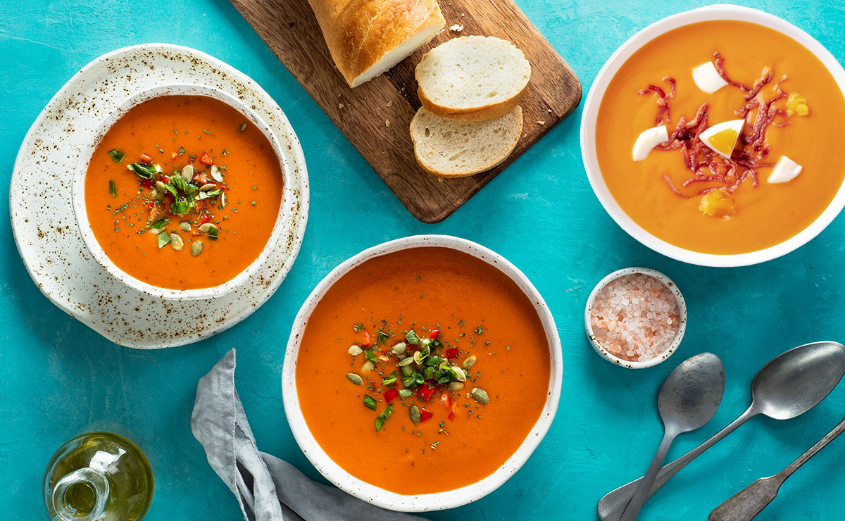 ¿Eres más de gazpacho o de salmorejo?