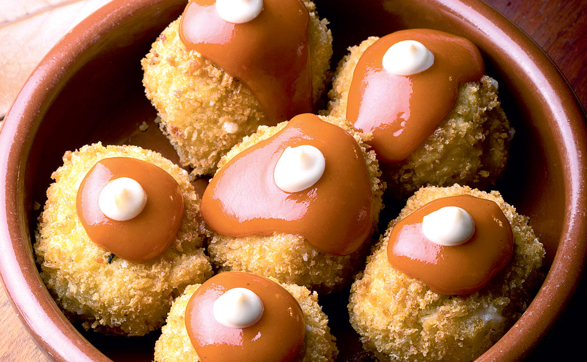 ¿Son croquetas?, ¿son patatas bravas?... No, ¡son croquetas bravas!