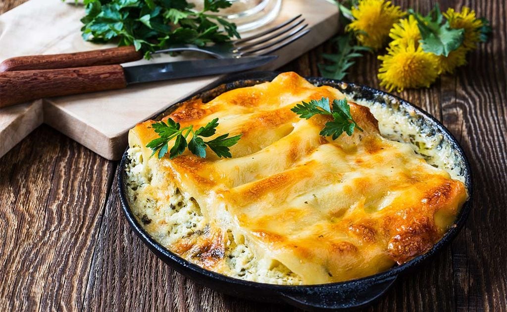 Recetas de canelones: 7 ideas para triunfar en la mesa