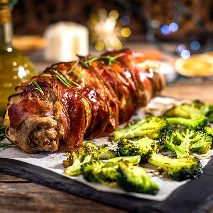 10 espectaculares recetas de carnes rellenas para Navidad
