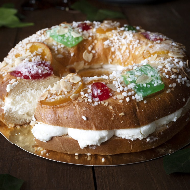 Roscón de Reyes con nata: el favorito de los lectores de ¡Hola! Cocina