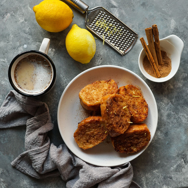 Torrijas de Semana Santa en versión saludable