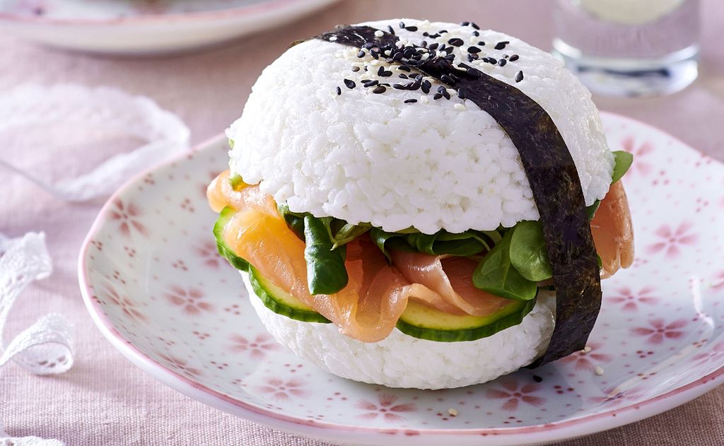 ¿Hamburguesas que saben a ‘sushi’? ¡Sí, y están riquísimas!