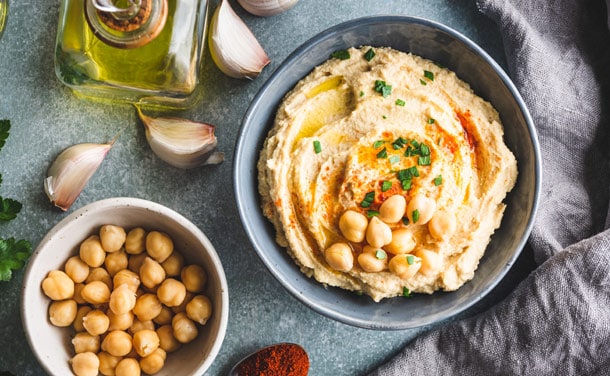 Con esta receta, tu hummus quedará… ¡de restaurante!