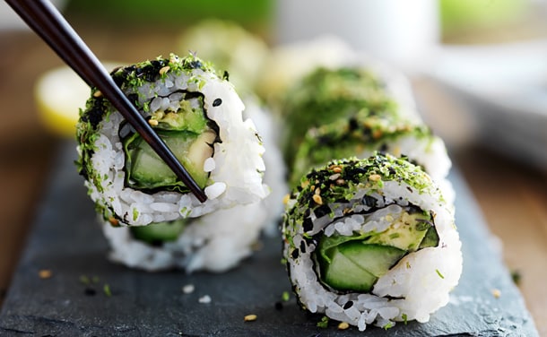 Cocina japo para ‘veggies’: ¿te apetece un poco de sushi?