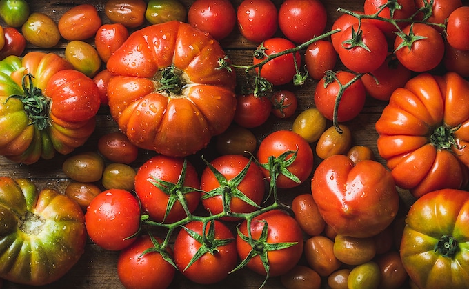 Tipos de tomates para salmorejo