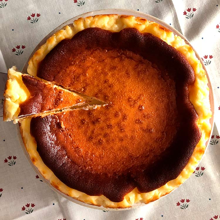 Tarta de queso Afuega´l pitu