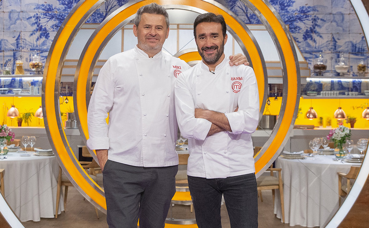 Juanma Castaño y Miki Nadal: noche de feria en 'MasterChef Celebrity'