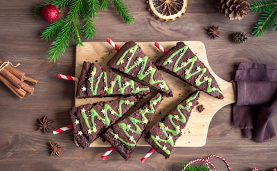 Ideas de repostería: el ‘brownie’ más navideño