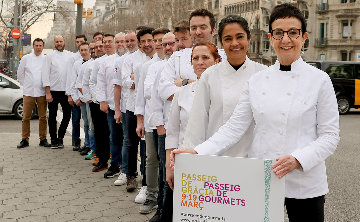 Disfruta de la gastronomía de Barcelona en el Paseo de Gracia