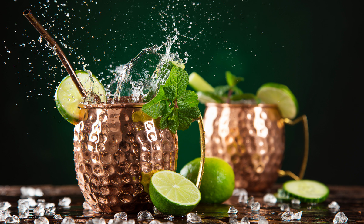 Cóctel Moscow Mule