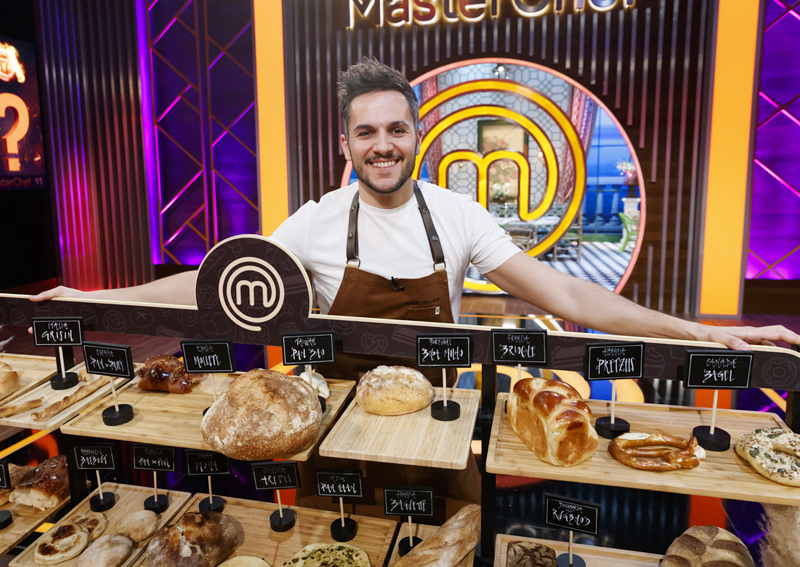 El panadero Jordi Morera en MasterChef