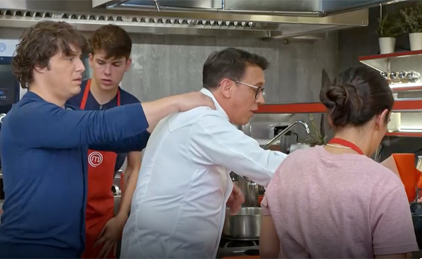 El Chef Francis Paniego pierde los papeles con Pilu en Masterchef 11