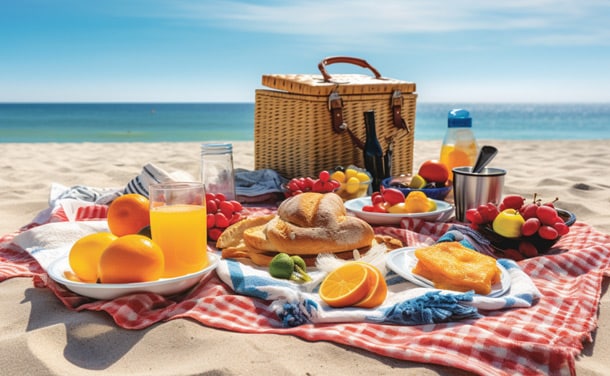 Recetas de verano frescas y sanas para meter en la cesta de la playa