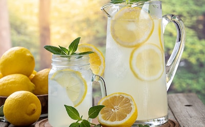 Limonadas caseras refrescantes para combatir el calor