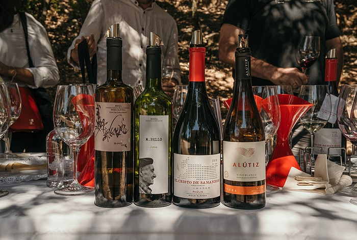 Muestra de los vinos presentes en Samaniego in Wine 2023
