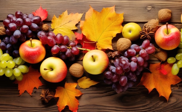 ¿Qué alimentos son más sabrosos en otoño?