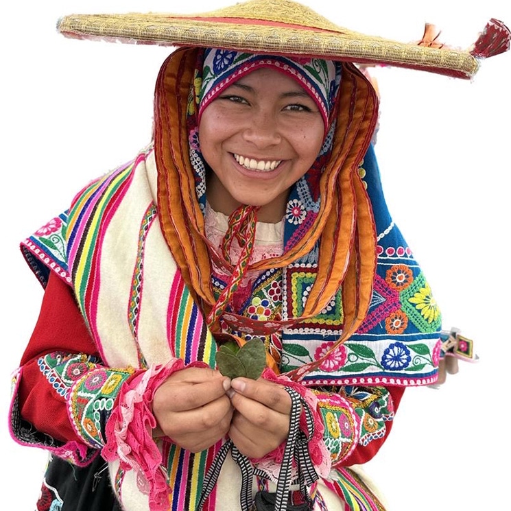 Ana Isabel, joven indígena peruana