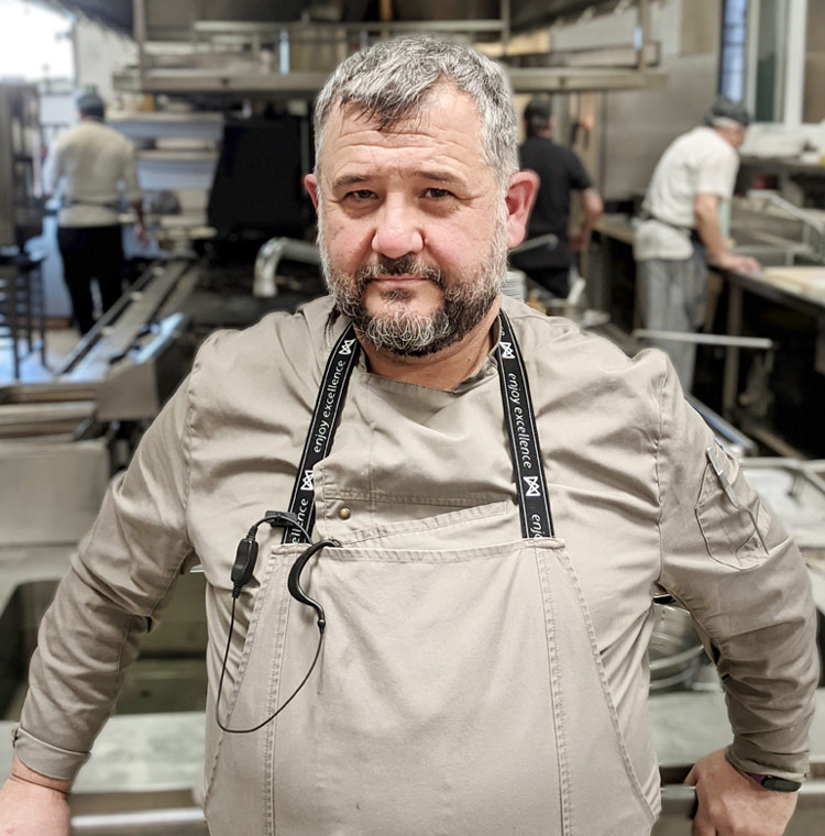 Daniel Cerdán, chef de Portonovo 