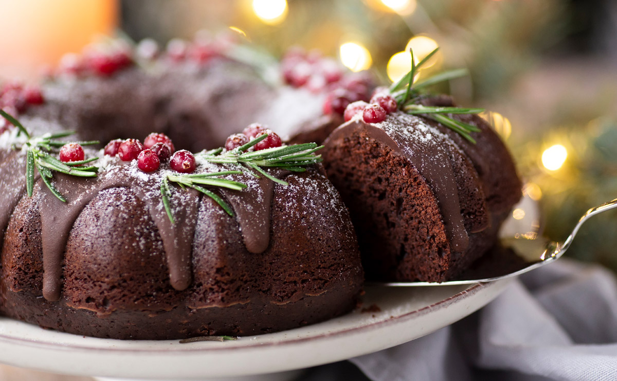 Postres que son una fiesta: ‘Savarin’ de Navidad, en dos versiones