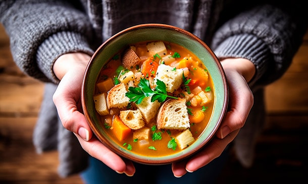 9 recetas de sopas fáciles y rápidas para superar el frío