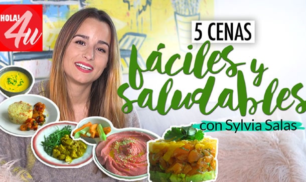 En vídeo: Cinco cenas fáciles, saludables y muy sabrosas, por Sylvia Salas