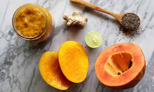 Si te gustan las frutas tropicales, ¡este 'smoothie' te encantará!