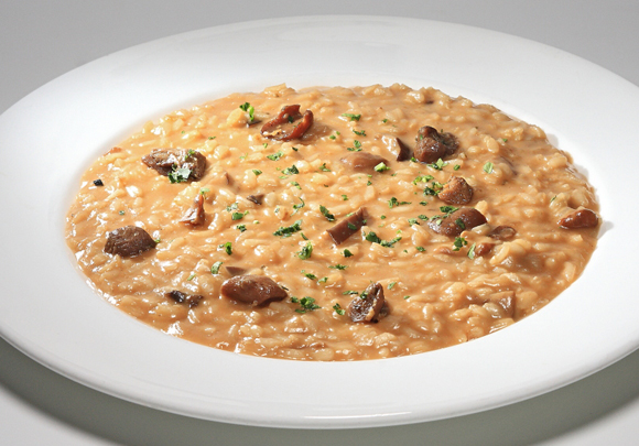 Risotto con setas