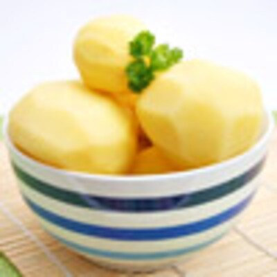 Patatas con bechamel al horno