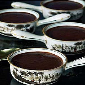 Crema de chocolate con almendras