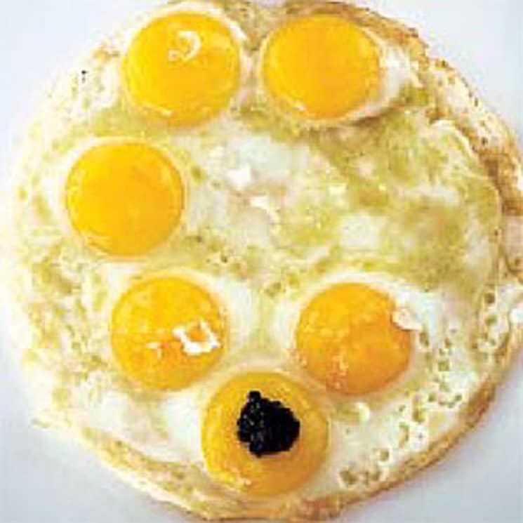 Lata de caviar con 6 huevos de codorniz