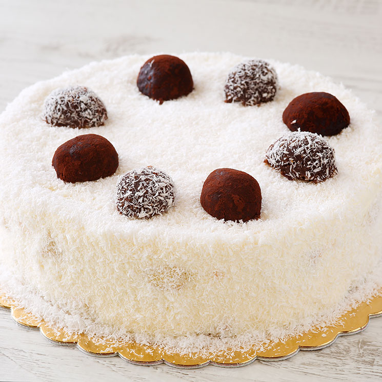 Tarta Nevada De Chocolate Blanco<script async src=