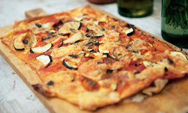 'Pizza' de la huerta