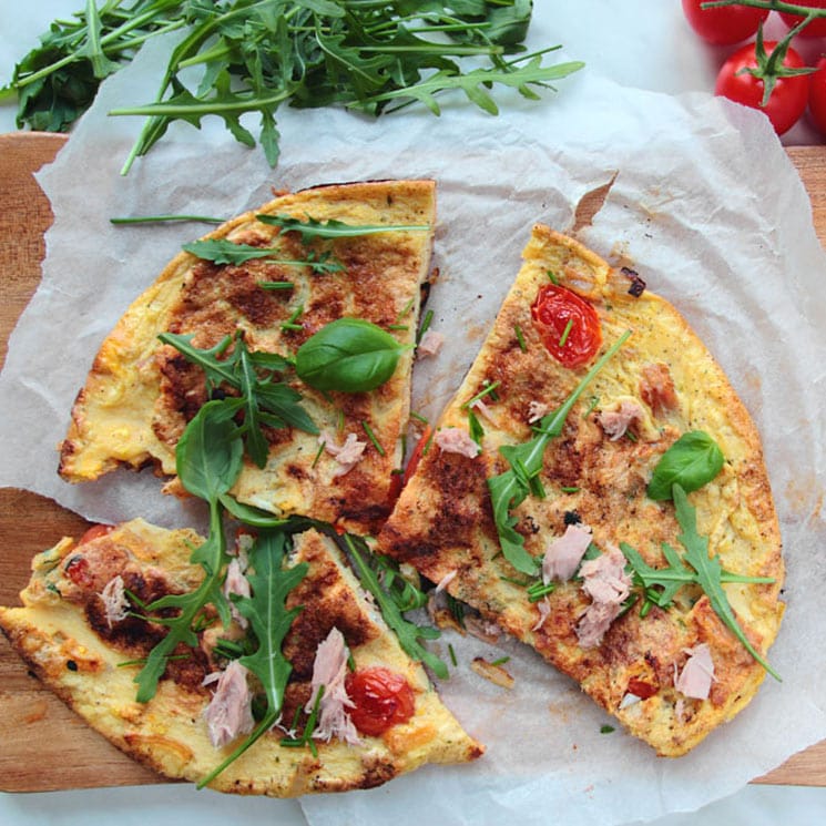 Tortilla De Atun Y Verduras