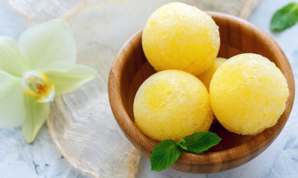 Sorbete de melón Cantaloup Sorbete de melón Cantaloup