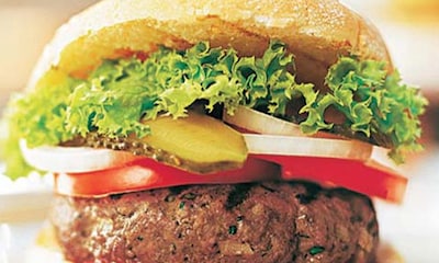 La genuina hamburguesa americana