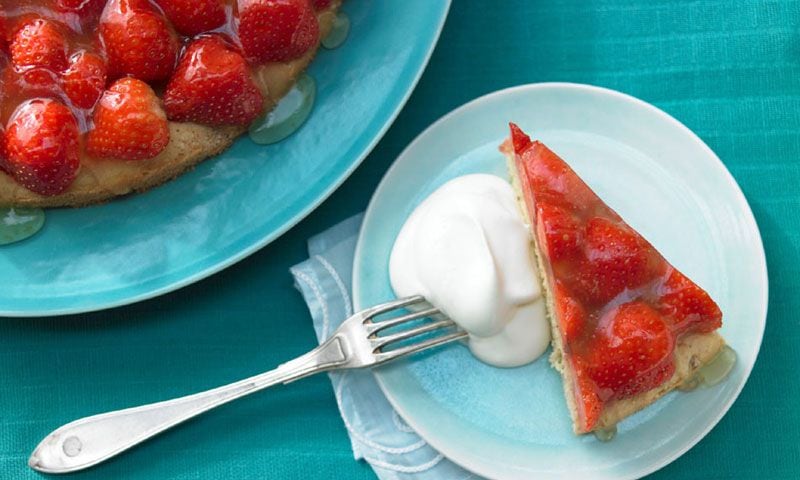 Tarta de fresas