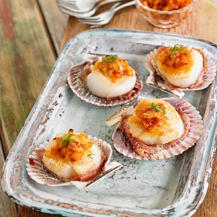Recetas De Vieiras Al Horno - Recetas Sabrosas 💕💕💕