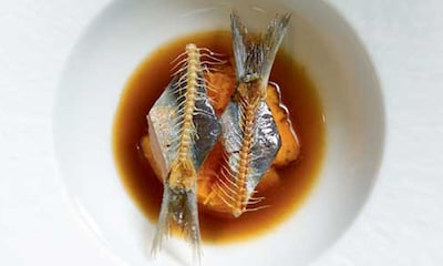 Sopa torrada de sardina
