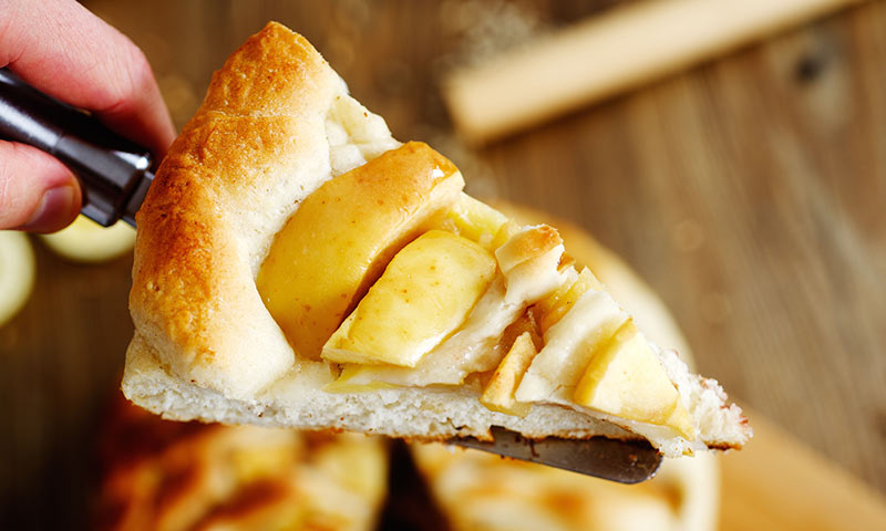 Tarta de manzana y limón