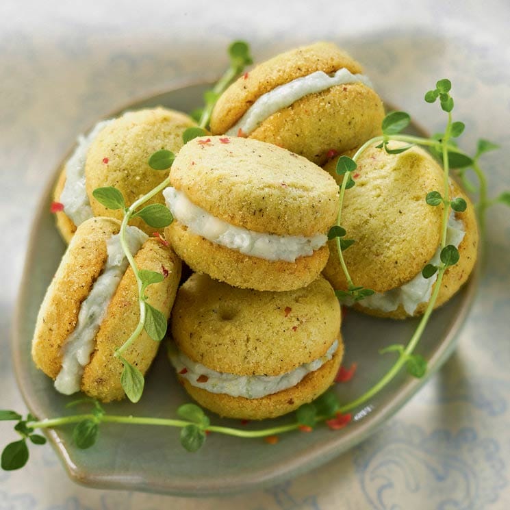 Galletitas de queso al tomillo