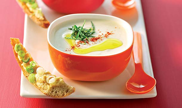 Gazpacho de garbanzos
