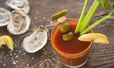 Bloody Mary con ostra