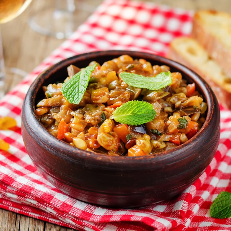 Caponata Siciliana Caponata Siciliana Con Mandorle E Cioccolato La Ricetta