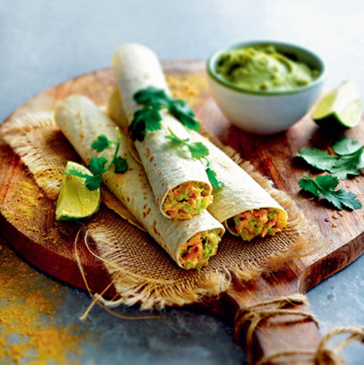 Tacos De Aguacate Y Zanahoria